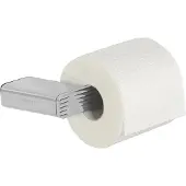 Geesa Toiletrolhouder Zonder Klep met Horizontaal Strepenpatroon Chroom