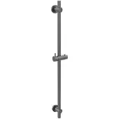 Wiesbaden Glijstang met wateruitgang 66 cm gunmetal