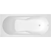 Riho Ligbad Lazy 170x75 cm Bedieningsknop Midden Wit Glanzend