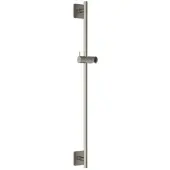 Hotbath Gal GL311GNP Verstelbare Glijstang 100cm - Geborsteld Nikkel PVD - Messing - Kranen, Douchekranen, Douchestangen - 8720512332193 - Kranen, Douchekranen, Douchestangen