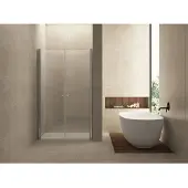 Wiesbaden Luke Dubbele pendeldeur in nis 800x2000 6mm glas met NANO coating
