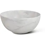 Globo Waskom t-edge rond 37x16 cm zonder overloop marmo di carrara