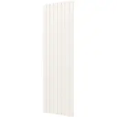 Plieger Designradiator cavallino retto enkel 1332 watt middenaansluiting 200x60,2 cm mat wit