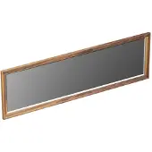 Forzalaqua Spiegel Reno 160x2x50 Cm Noten Pure Walnut