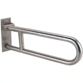 Boss & Wessing Wandgreep bws mindervalide opklapbaar 70 cm rvs