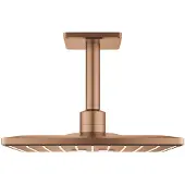 GROHE Regendoucheset Rainshower SmartActive Cube 31 cm met Plafondarm Warm Sunset Geborsteld