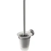 Haceka Kosmos toiletborstelset glas RVS-look