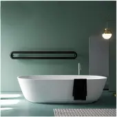 Instamat Designradiator tubone-h 21x150x14 cm incl. Aansluitset wit