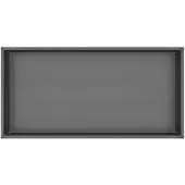 Best design Inbouwnis Best-Design Lotus 61x30.5x7 cm Gunmetal