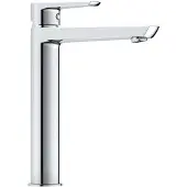 Allibert Inbouw Wastafelkraan Vision - Hoge Uitloop - Chroom - 20,8cm