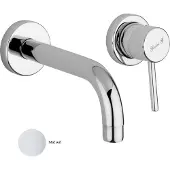 Sanimex Inbouw Wastafelkraan Giulini Eenhendel 25cm Mat Wit