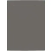 Allibert - Douchebak - Luna 120 X 90 Cm - Polybeton - Gun Metal