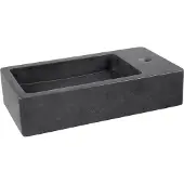 Differnz Fontein hura i 40x22 cm basaltsteen bombai black