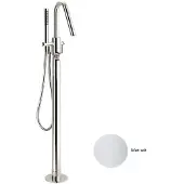 Sanimex Vrijstaand Badmengkraan Giulini Badset Incl. Handdouche Mat Wit