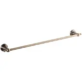 Sapho Diamond Handdoekhouder 60cm, brons