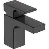 Hansgrohe Vernis Shape wastafelkraan 13cm CoolStart met pop-up waste zwart mat