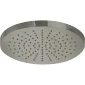 Hotbath M100 Hoofddouche 20cm - Geborsteld Nikkel - Messing - Kranen, Douchekranen, Hoofddouches - 8719638611589 - Kranen, Douchekranen, Hoofddouches