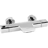 Sapho Opbouw badkraan mixona thermostaat 2-knop 16.3 cm chroom