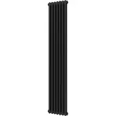 Plieger Designradiator Florence 903 Watt Zijaansluiting 180x32,2 cm Donkergrijs Structuur