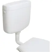 Plieger Reservoir laaghangend rhein single flush 6l wit
