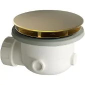 Xenz luxe douchebakafvoer 90mm goud mat