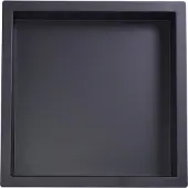 Boss & Wessing Inbouwnis BWS Elegance Mat Zwart 30x30x10 cm