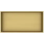 Best design Inbouwnis Lotus 61x30.5x7 cm Mat Goud