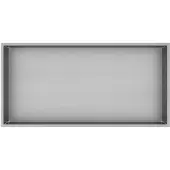 Best design Inbouwnis Best-Design Lotus 61x30.5x7 cm RVS