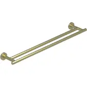 Ivy Aia Accessoires Wandhanddoekrek 60cm dubbel Geborsteld mat goud PVD