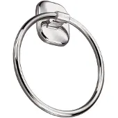 Aqualine Rumba handdoekhouder cirkel, chroom