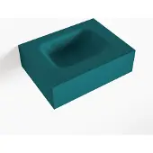 Mondiaz LEX Smag vrijhangende solid surface wastafel 40cm. Positie wasbak midden