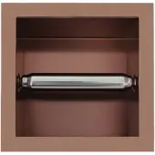 Sanilux Inbouw Toiletrolhouder Jali Brons