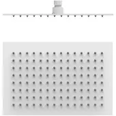 Tres Hoofddouche plafonduitloop 30x20 cm mat wit