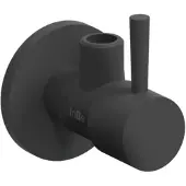 Clou Hoekstopkraan inbe angle valve mat zwart