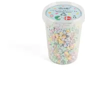 Dantoy Perlen - 1580 st. - Pastel Recycling - - One Size - Perlen