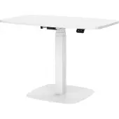 Lykke Mobiele Sta Bureau L200, Elektrisch, Wit, 90 X 55cm