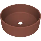 Arcqua case opbouw waskom rond 40 mat terracotta