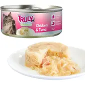 Truly - natvoer Kip & Tonijn - Kattenvoer - Voordeelbundel 10 x 95 gram