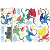 Hiccups for Kids Hiccups Muurstickers Dragon Alert