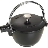 Staub Ronde theepot - zwart 1,15 l