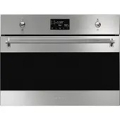 Smeg Micro combi Galileo Oven Oven , Classici, 45 cm, Combi-magnetron, Roestvrij staal, Vapor Clean