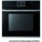Kuppersbusch B6330.0S incl. DK5000 Black Velvet greep restant