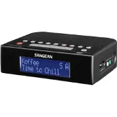 Sangean DCR-89+ Wekkerradio DAB+, VHF (FM) AUX, USB Wekfunctie Zwart