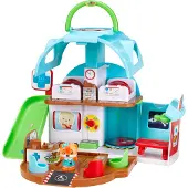 Klorofil speelset het Ziekenhuis - Poppenhuis - Met poppetje Foxy & 7 Accessoires - Vanaf 18 maanden
