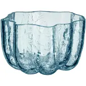 Kosta Boda Crackle kaarsenhouder circulair 58 mm Helder
