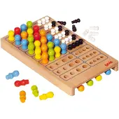 Goki Bordspel - Master Logic - 21X12X2Cm - Hout - 7 Jaar