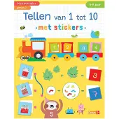 Deltas Tellen van 1 tot 10 met stickers (5-6 j)