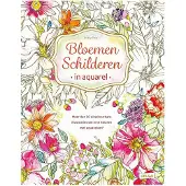 Deltas Bloemen schilderen in aquarel