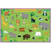 Deltas Educatieve onderleggers - De dieren van de dierentuin |