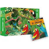 Rebo Productions De Amazone - Red de planeet - puzzel en boek (Paperback)